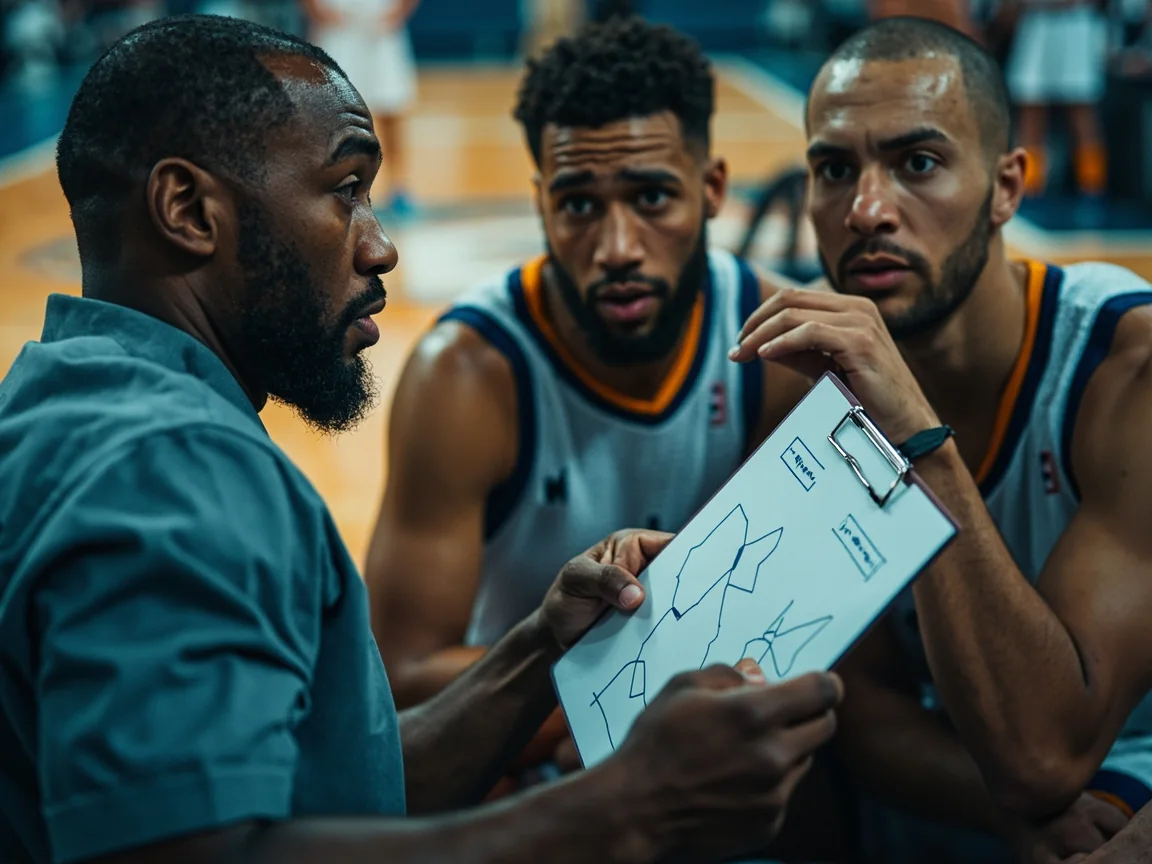 Basketball bench analysis visual