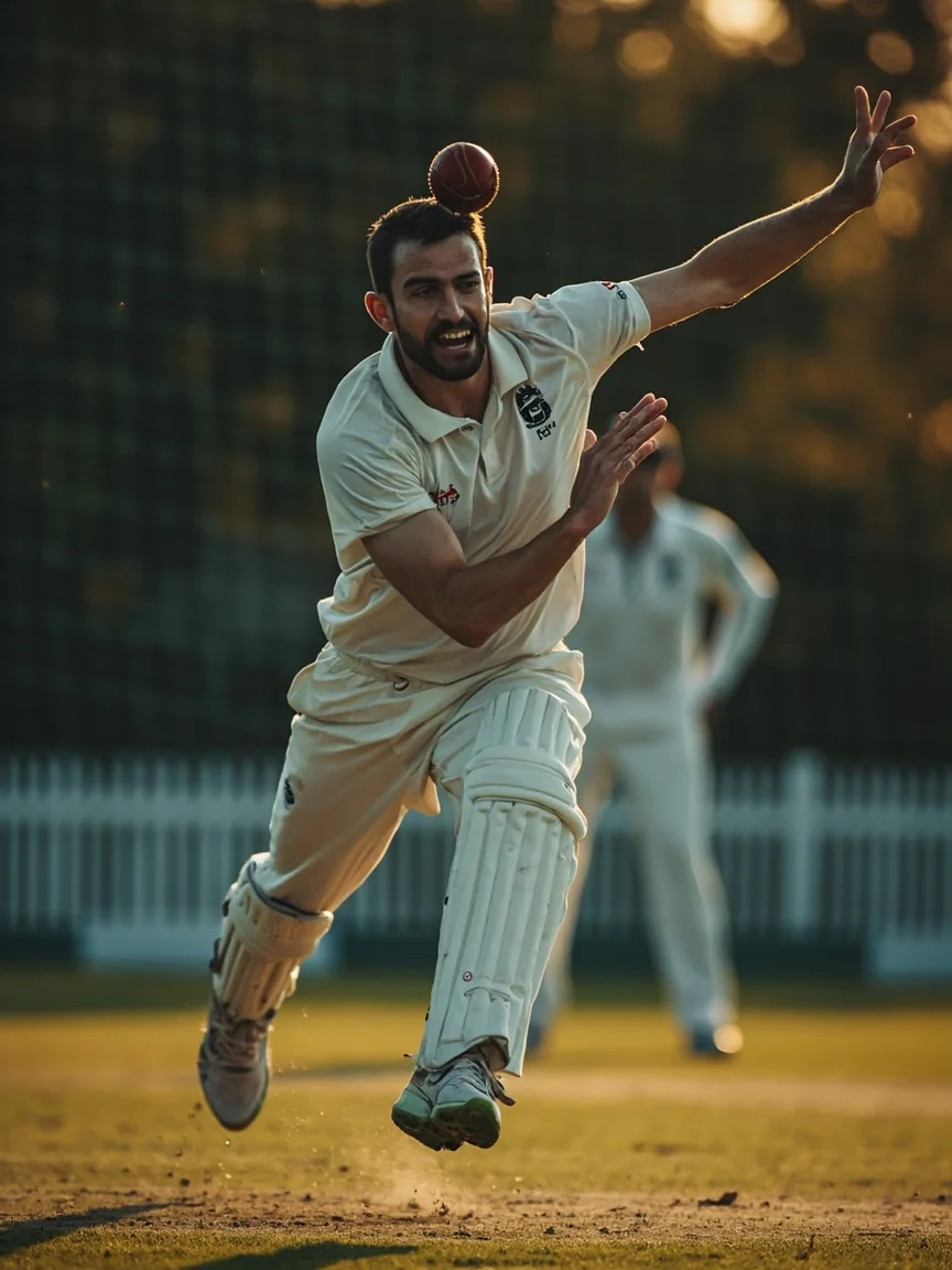 Cricket bowling analysis visual